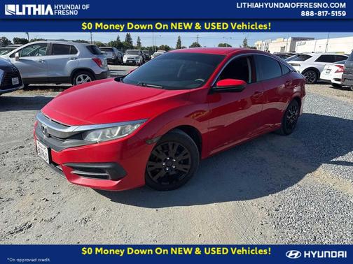 Rallye Red 2016 Honda Civic LX