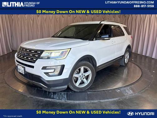 Oxford White 2016 Ford Explorer XLT