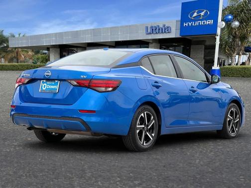 Electric Blue Metallic 2024 Nissan Sentra SV