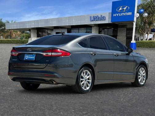 MAGNETIC METALLIC 2017 Ford Fusion SE