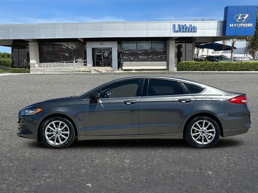 MAGNETIC METALLIC 2017 Ford Fusion SE