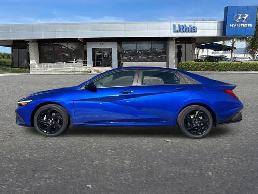 Intense Blue 2026 Hyundai ELANTRA HEV SEL Sport