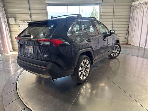 Midnight Black Metallic 2021 Toyota RAV4 XLE Premium