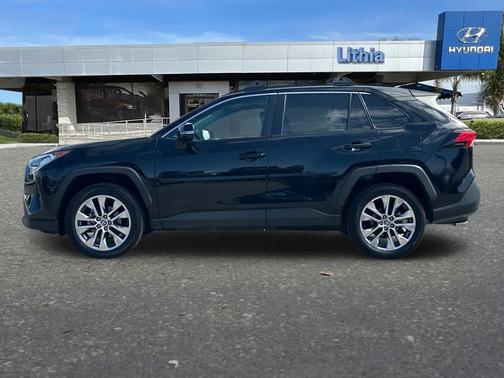 Midnight Black Metallic 2021 Toyota RAV4 XLE Premium