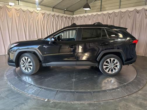Midnight Black Metallic 2021 Toyota RAV4 XLE Premium