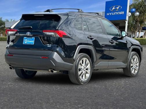 Midnight Black Metallic 2021 Toyota RAV4 XLE Premium