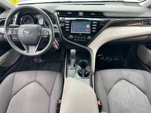 Super White 2020 Toyota Camry LE