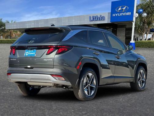 Amazon Gray 2026 Hyundai TUCSON Hybrid SEL