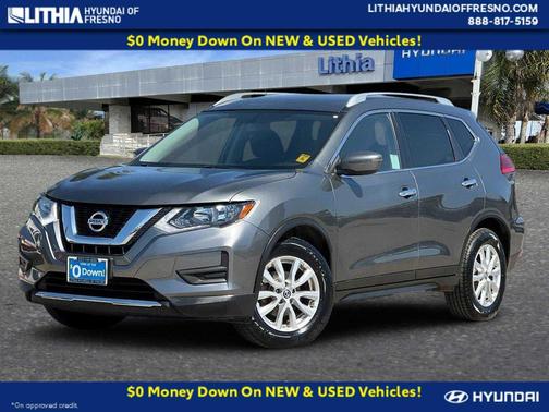 Gun Metallic 2017 Nissan Rogue SV