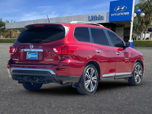 Scarlet Ember 2018 Nissan Pathfinder Platinum