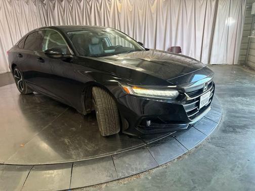 Crystal Black Pearl 2021 Honda Accord Sport 1.5T