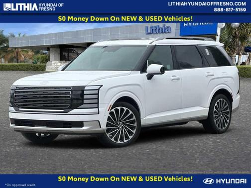 Creamy White Pearl 2026 Hyundai PALISADE Calligraphy