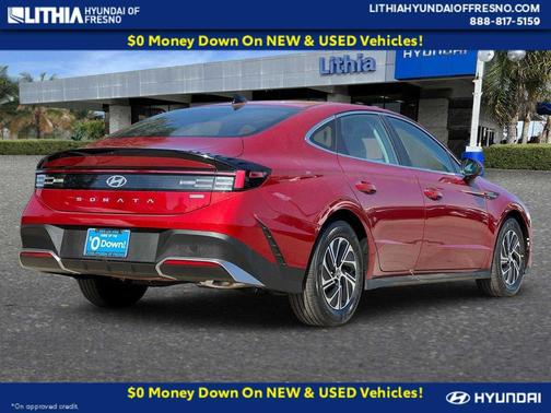 Ultimate Red 2026 Hyundai SONATA Hybrid Base