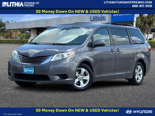 Predawn Gray Mica 2015 Toyota Sienna LE