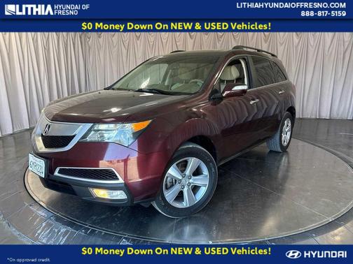 Gray 2013 Acura MDX 3.7L Technology