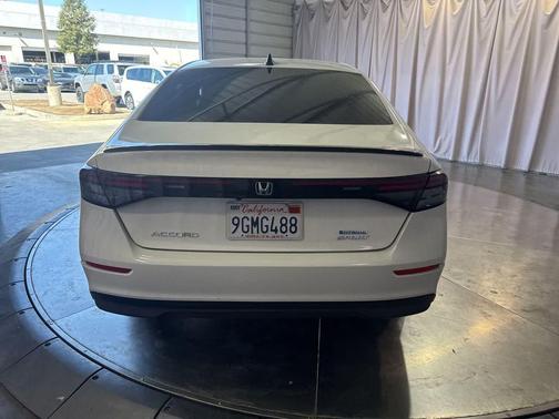 Platinum White Pearl 2023 Honda Accord Hybrid Sport