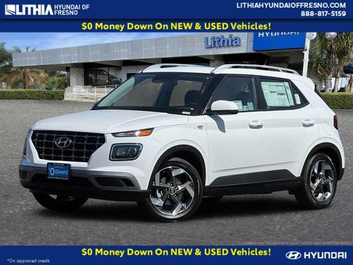 Lunar White 2025 Hyundai VENUE SEL
