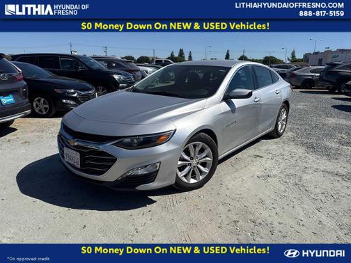 Silver Ice Metallic 2022 Chevrolet Malibu LT