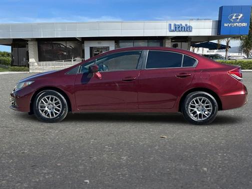 Crimson Pearl 2015 Honda Civic LX