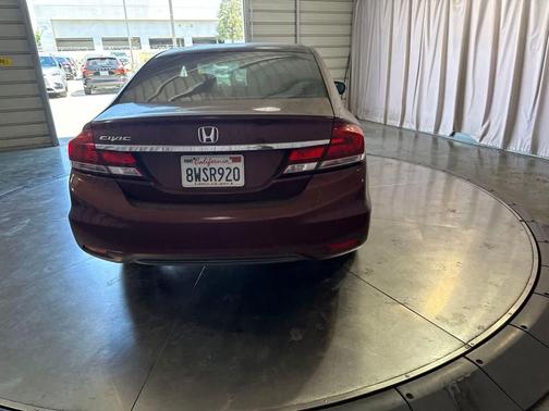 Crimson Pearl 2015 Honda Civic LX