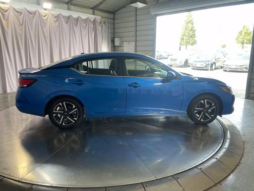Electric Blue Metallic 2025 Nissan Sentra SV