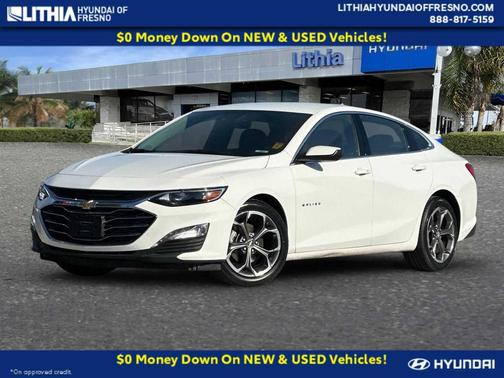 Summit White 2023 Chevrolet Malibu LT