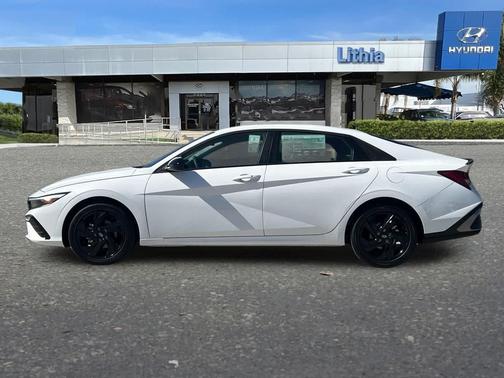 Serenity White Pearl 2026 Hyundai ELANTRA HEV SEL Sport