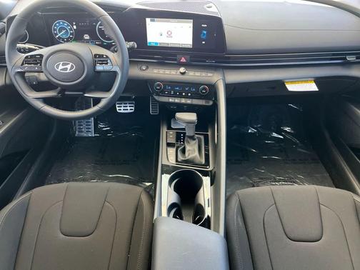 Serenity White Pearl 2026 Hyundai ELANTRA HEV SEL Sport