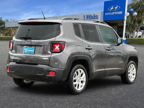 Granite Crystal Metallic Clearcoat 2017 Jeep Renegade Latitude