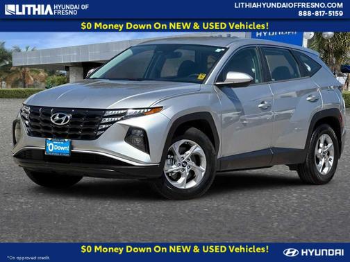 Shimmering Silver 2022 Hyundai TUCSON SE