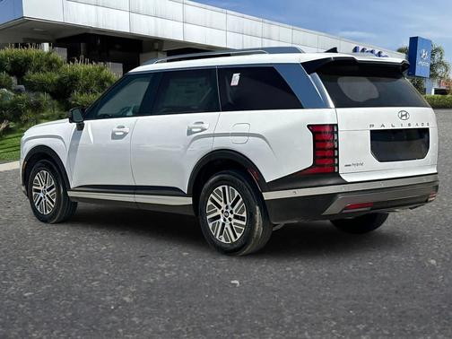 Creamy White Pearl 2026 Hyundai Palisade Hybrid Blue SEL Premium 8P