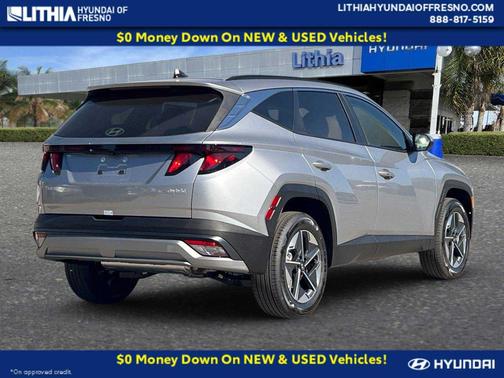 Shimmering Silver 2026 Hyundai TUCSON Hybrid SEL