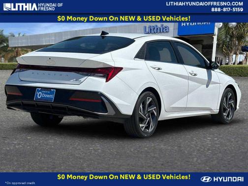 Serenity White 2026 Hyundai ELANTRA Limited