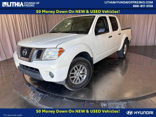 Glacier White 2020 Nissan Frontier SV