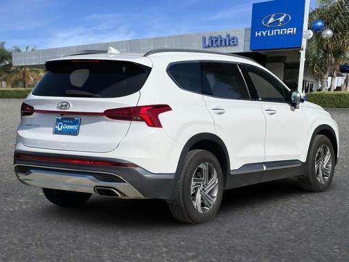 Serenity White Pearl 2023 Hyundai SANTA FE SEL 2.4