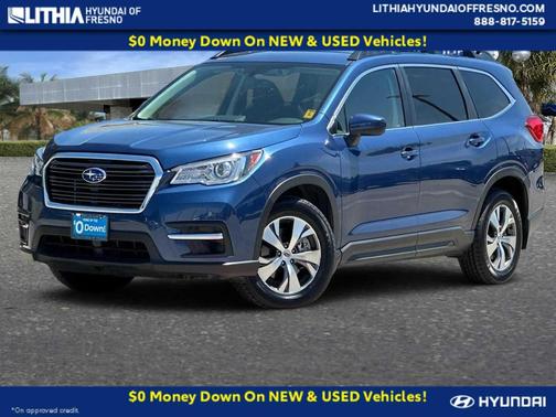 Abyss Blue Pearl 2021 Subaru Ascent Premium 7-Passenger