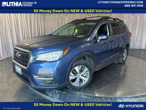 Abyss Blue Pearl 2021 Subaru Ascent Premium 7-Passenger