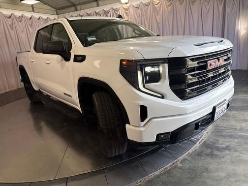 Summit White 2024 GMC Sierra 1500 Elevation