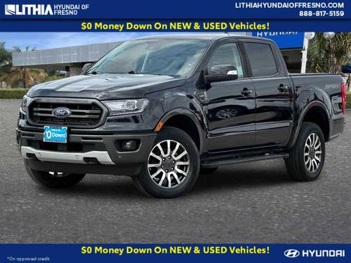 SHADOW BLACK 2019 Ford Ranger LARIAT