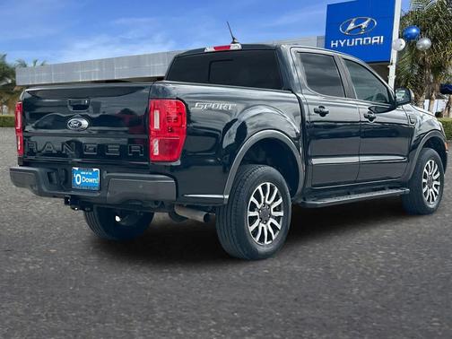 SHADOW BLACK 2019 Ford Ranger LARIAT