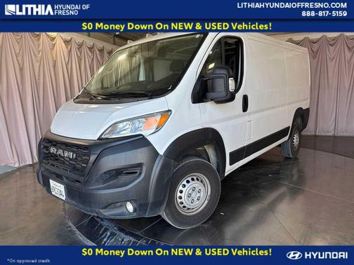 Bright White Clearcoat 2025 RAM ProMaster 2500 Tradesman