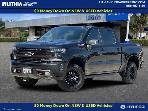 Black 2021 Chevrolet Silverado 1500 LT Trail Boss