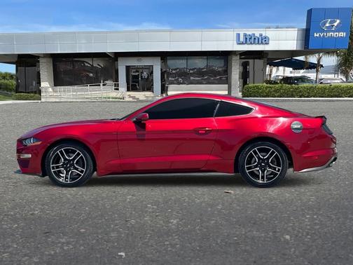RUBY RED METALLIC TINTED CC 2019 Ford Mustang EcoBoost