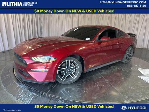 RUBY RED METALLIC TINTED CC 2019 Ford Mustang EcoBoost