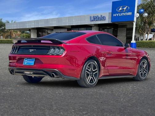 RUBY RED METALLIC TINTED CC 2019 Ford Mustang EcoBoost