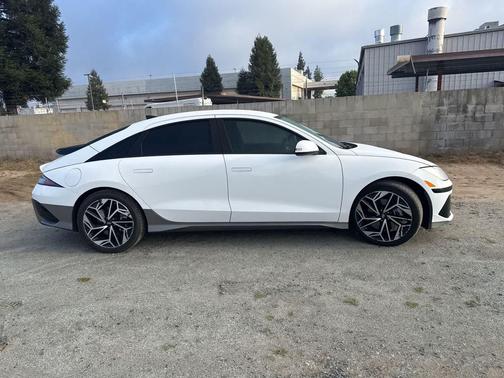 Serenity White 2023 Hyundai IONIQ 6 SEL