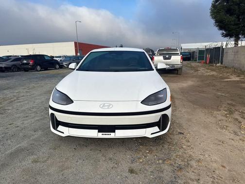 Serenity White 2023 Hyundai IONIQ 6 SEL