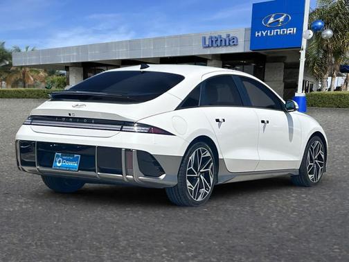 Serenity White 2023 Hyundai IONIQ 6 SEL