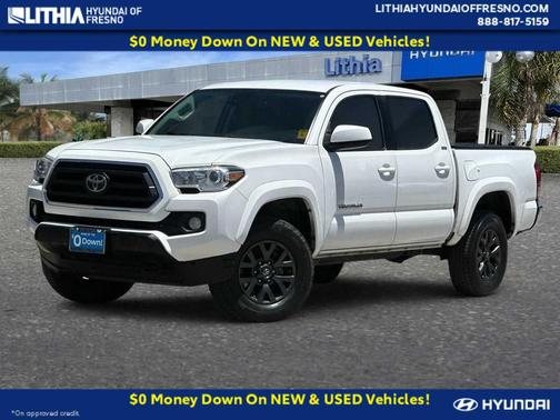Super White 2020 Toyota Tacoma SR5