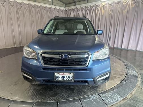 Quartz Blue Pearl 2018 Subaru Forester 2.5i Premium